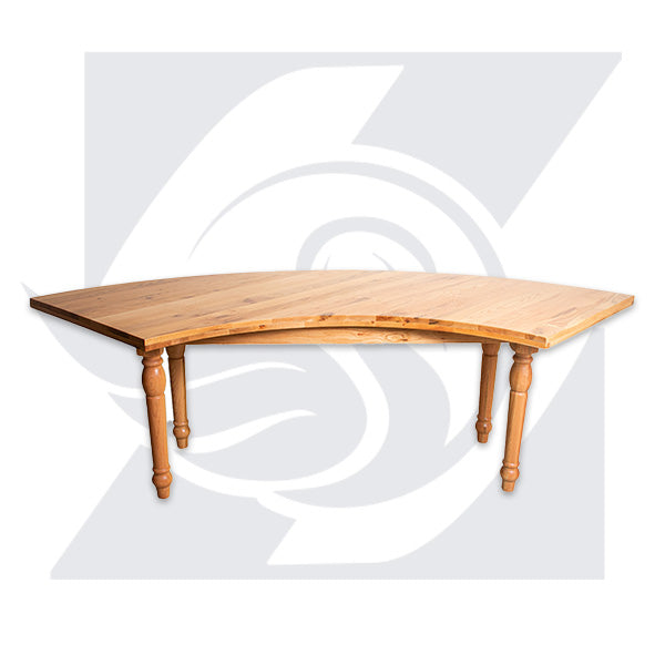 Wood Serpentin Table